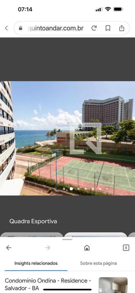 Apart Hotel 2 Quartos Frente Mar Salwador Zewnętrze zdjęcie